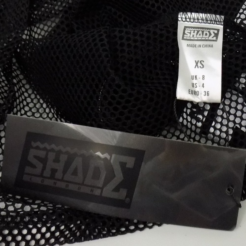 Shade London Mesh Zip Side Swim Coverup Sz XS NWT - Picture 7 of 7